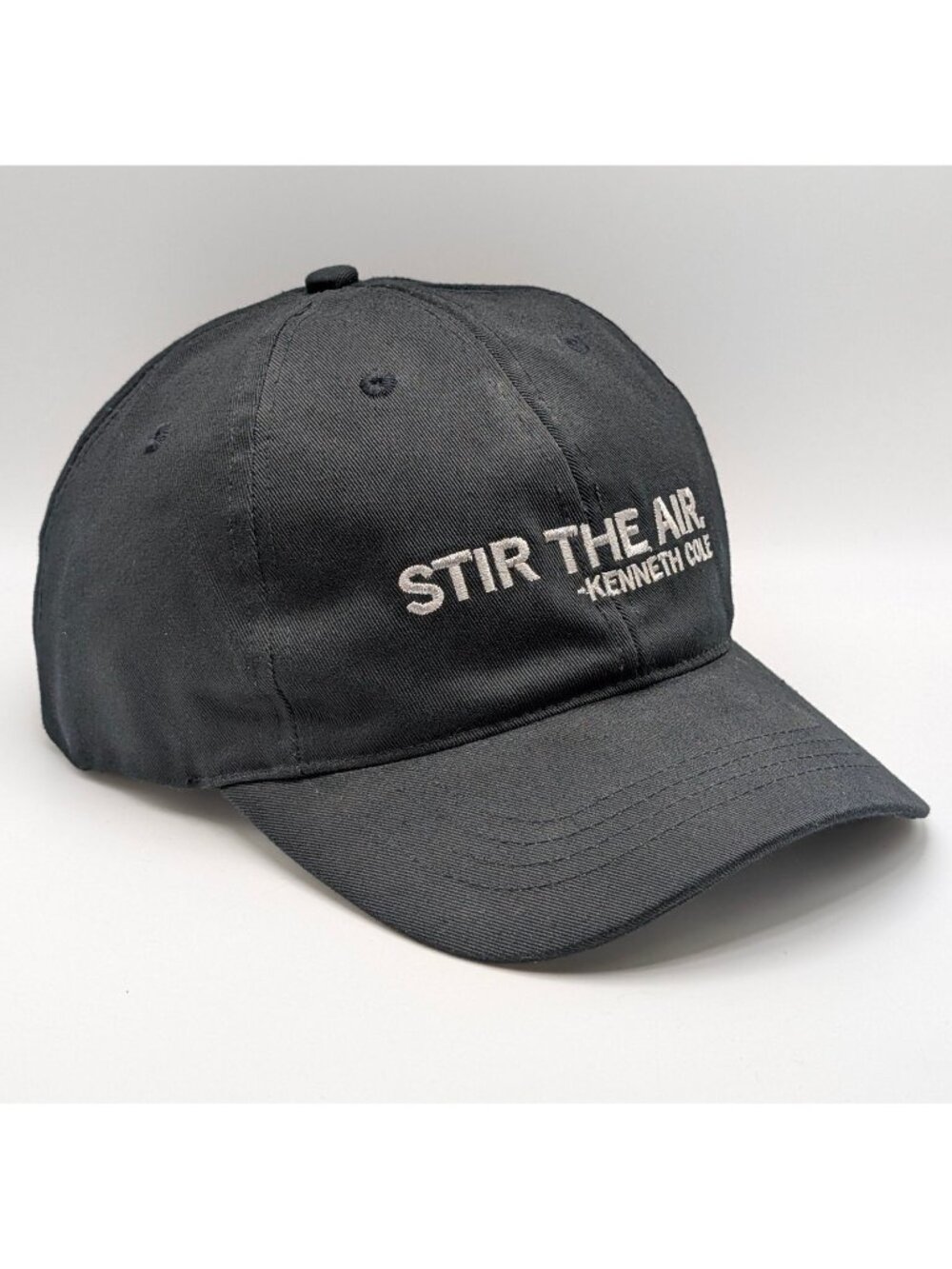 Kenneth Cole Stir The Air Adjustable Strap Back Hat Baseball Cap Y2K Fashion